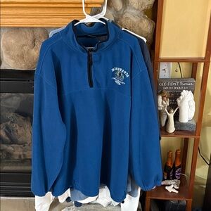 Minnestoa Timberwolves “active” 1/4” fleece 2XL euc